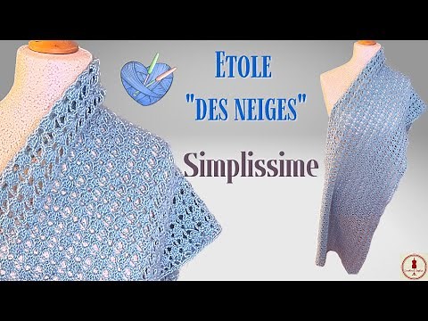 TUTO CROCHET ETOLE DES NEIGES