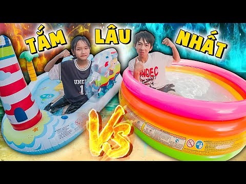 Thái Chuối | Đại Hội Tắm Bể Bơi - Người Cuối Cùng Rời Bể Bơi Thắng 5 Triệu