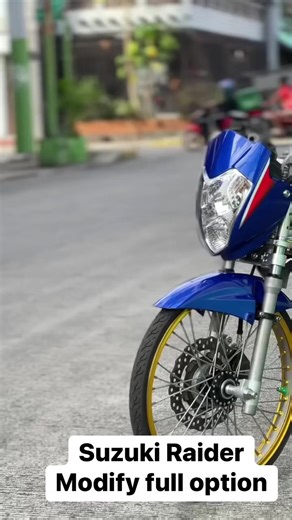 6.5K views · 195 reactions | Suzuki RaiderModify full option #modifyzone #ช่างมัน #ช่างเถอะ #ช่างผู้ทำงานนาน  https://shope.ee/6zureDWt4T | Modify Zone | Facebook