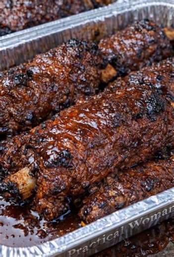 BBQ Country Style Ribs Recipe Ingredients 4–5 pounds bone-in country style pork ribs 1 (18–20 ounce) bottle thick barbecue sauce, plus extra for serving if desired 1/2 cup brown sugar, packed Directions Pat the country style pork ribs dry with paper towels and trim any large, thick pieces of fat if you like. This helps them brown a bit and keeps the sauce from getting too greasy. Spray the inside of your slow cooker lightly with nonstick cooking spray for easier cleanup, or use a slow cooker lin