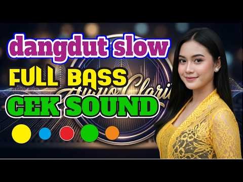 Dangdut Slow Full Bass | Cek Sound Audio Hajatan | Delima