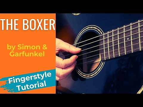 How To Play "The Boxer" by Simon & Garfunkel Fingerstyle Guitar Lesson