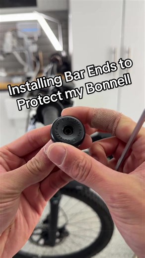 Installing Bar Ends to Protect My Bonnell