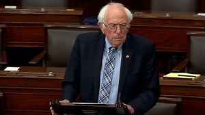 Watch Sanders criticize climate and health care bill on Senate floor