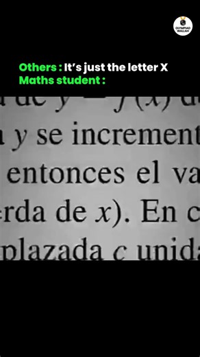 Others See “X” 😌 Maths Students See This 💀🔥