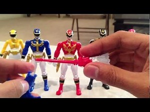 Five 4 Inch Megaforce Rangers Review [Power Rangers Megaforce]