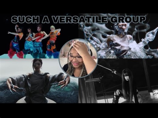 编发健谈JkPurrin初次观看Aespa的Supernova + Armageddon + Drama + Spicy的MV的反应reaction