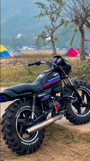 modified Splendor 🚀 #automobile #modifiedsplendor #modified #splendor