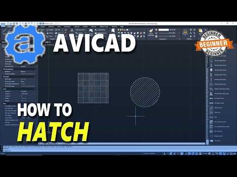 AviCAD How To Hatch