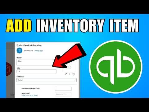How To Add Inventory Item In QuickBooks Online (2026) (Step By Step Guide)