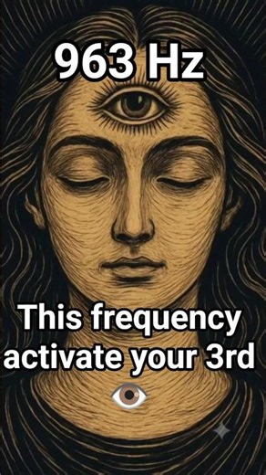 Awaken Your Third Eye: 963Hz Frequency for Spiritual Oneness 🎵 #963hz #shorts