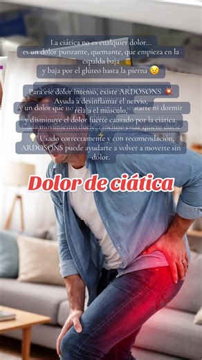 Alivio del Dolor de Ciática con ARDOSONS