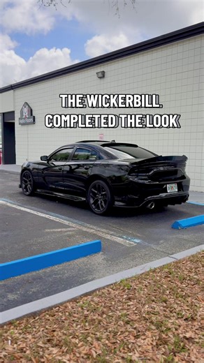 It’s the same Wickerbill I have, easy install, clean look, actually goes with the srt body lines of the wing… It’s the perfect Wickerbill if you’re going that route. Tap the orange bag less than $100👆😮‍💨 #mopar #wickerbill #carsoftiktok #rt #florida