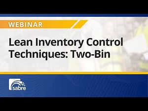 Lean Inventory Control Techniques: Two-Bin