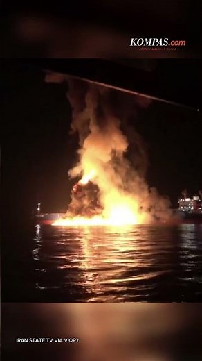 Iran Claims It Blown Up US Oil Tanker Using Underwater Drone