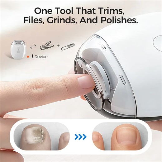 💅✨ Universal Automatic Fingernail Grinder for Adults and Children 👶🔧 Say Goodbye to Messy Clippings & Hello to Perfect Nails! 🌟 🌈 Why You’ll Love This Nail Grinder: ✅ Gentle & Safe - No sharp blades, perfect for kids and seniors! 👧👵 ✅ 2-Speed Settings - Low for delicate nails, high for tough nails! ⚡ ✅ USB Rechargeable - Cord-free convenience! 🔋 ✅ Universal Use - Works on natural nails, acrylics, and pets! 🐾 ✨ Busy Parents - Stress-free nail trimming for wiggly kids! 👨👩👧👦 ✨ Nail Ent