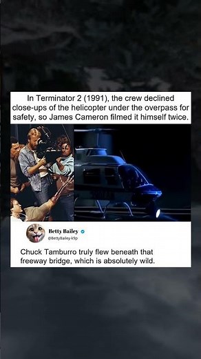 Terminator 2: James Cameron’s Helicopter Safety Shots
