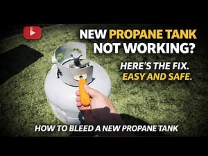 HOW TO FIX A PROPANE TANK. LOW OR NO PRESSURE.