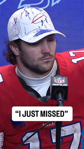 Leading The Charge on Instagram: "Josh Allen after the game blamed himself for the failed two point conversion. Said he missed the throw and it’s a play he needs to make. #BillsMafia"