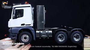23K views · 1.3K reactions | This is the show of differential lock axles and suspension in the LESU 1/14 6*6 RC K3363 tractor truck.It is equipped with lock differential servo,steering servo, shift servo. #rcmodel #Rc #LESU #rctractor #Hydraulic #RCmodel | Toucanhobby | Facebook
