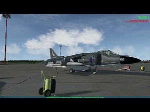 Falcon 4.0 BMS 4.37.2 - Harrier Ramp Start.