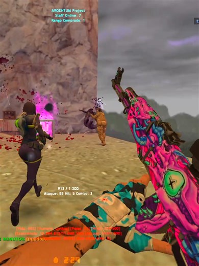 Zombie Escape Gameplay in Argentina: Counter-Strike 1.6