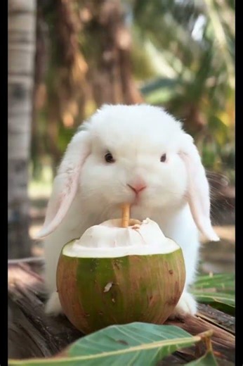 Magical Waterfall with Rabbit, Dolphin, Birds & Butterflies