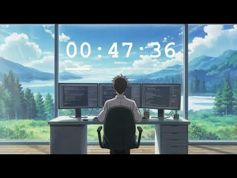 Lofi Coding Beats 🌿 1 Hour Focus Music | Chill Programming by the Lake