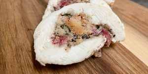 Chicken galantine by Chef Simon Webster of Sabor a Pasion