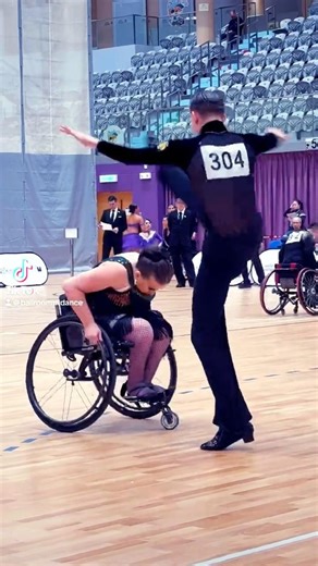 Australian Para Dancers Danni and James performing their Jive #jive #dance #dancing #dancers
