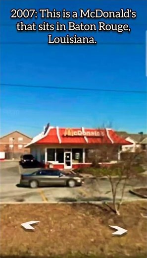 This ABANDONED McDonald's 🍔🍟 in Baton Rouge, Louisiana IS GONE FOREVER! 😢 #shorts