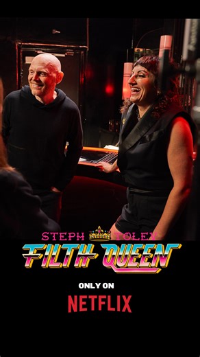 Steph Tolev on Instagram: "I mean the opening alone should get you to watch “Filth Queen” on @netflix and huge shout out to @jeffersonmcdonald4real for making this amazing theme song!!#dummy #longfall #fenwaypark #comedy #funnyreels #netflix #special #filthqueen #mullet"