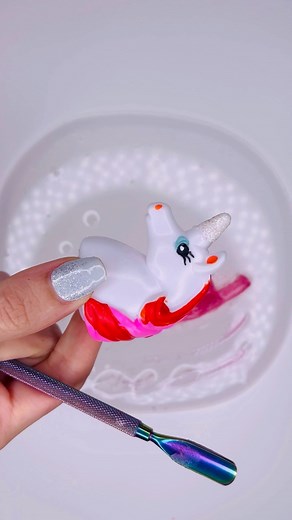 11K views · 228 reactions | Coloring Slime with 濾UNICORN濾 Makeup 勺勺! Part 1! #asmr #satisfying #makeupslime #oddlysatisfying #lipstick #lipstickslime #unicorn #glitter #eyeshadow #lipgloss #lipbalm #glitterslime #asmrsounds | Elena.slimee | Facebook