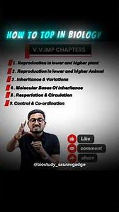 Top in Biology 😎 class 12 biology most important questions|important biology questions for class 12