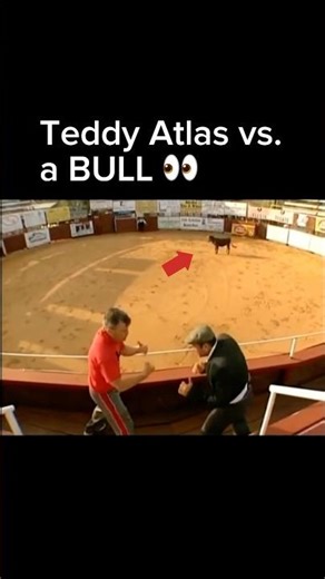 Teddy Atlas vs. a BULL! 👀🐂💨