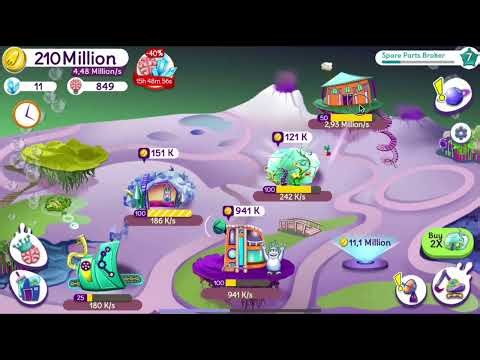 Idle Space Tycoon GamePlay #4: ~920 Brain Power