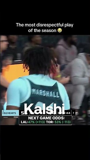 This has to be the most disrespectful play in basketball history