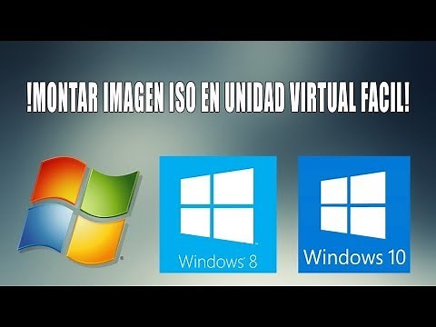 Como crear una unidad virtual en tu windows y poder montar tu archivo ISO | Windows