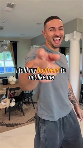 He Learned Too Well ， Now I'm Nervous😂 #funnyboyfriend #couples #bf #husband #fyp