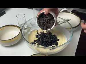 5 Minutes Blueberry Cake, easy recipe