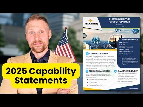 How to Use Capability Statements in 2025 for Government Contracts
