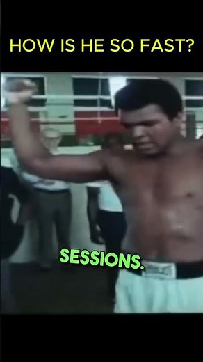 How is Muhammad Ali so Fast? #boxing #muhammadali