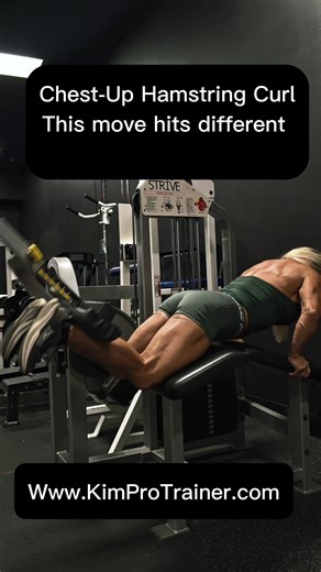 Hamstring Hang = Strong, Sculpted Legs This move hits DIFFERENT. Chest-Up Hamstring Curls → Your Secret to Sculpted Hamstrings This is just one exercise in my: Lower Body Blueprint System✨ My 4 week 3 day training system to build beautiful Glutes • Hamstrings • Quads • Calves If you want that beautiful hamstring hang, you can’t skip intentional hamstring work. This chest-up hamstring curl lights up: 🔥 The lower hamstrings 🔥 Stability & strength 🔥 That sculpted “hang” from the back and side Us