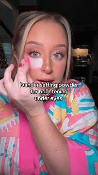Ivander KimChi Puff Puff Pass Setting Powder 💜 Reviewing lavender setting powder
