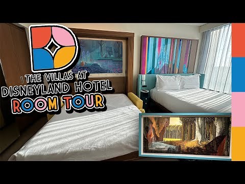 ROOM TOUR: The Villas at Disneyland Hotel Standard View Studio - DVC