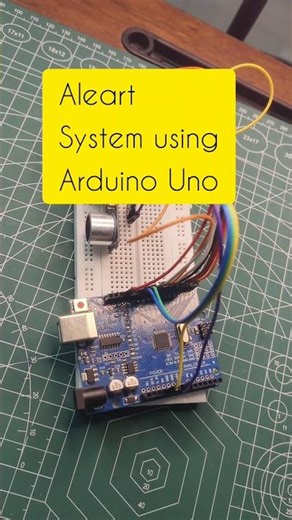 Arduino Alert System 🚨 | Ultrasonic Sensor + Buzzer + LED Project #arduino