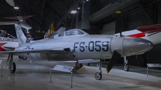 The plane so loud it could knock people down
