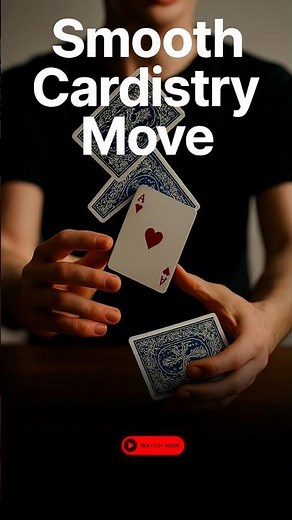 Mastering an INSANE 3-Card Flourish | Smooth & Clean Cardistry Move #shorts #cardistry