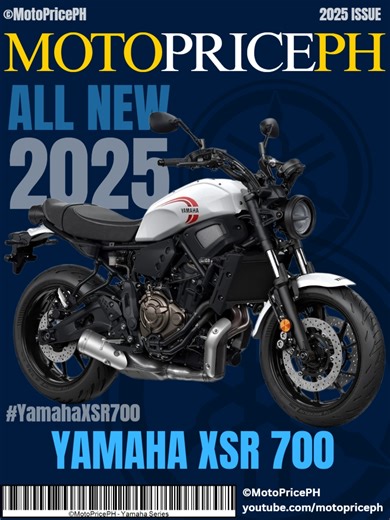 ALL NEW YAMAHA XSR700 2025 MODEL #MotoPricePH