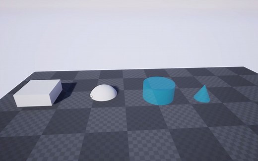 【UE4】半透明物体高亮轮廓线